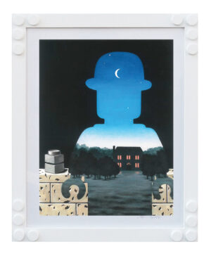Stampa Lego Bolcato Il Donatore Felice Magritte