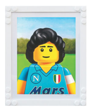Stampa Lego Bolcato Maradona