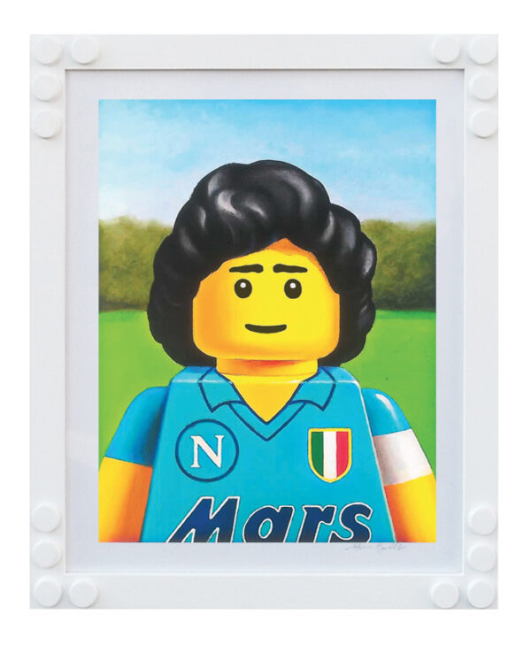 Stampa Lego Bolcato Maradona