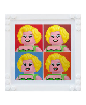 Stampa Grafica Fine Art Lego Bolcato Four Marilyn Andy Warhol