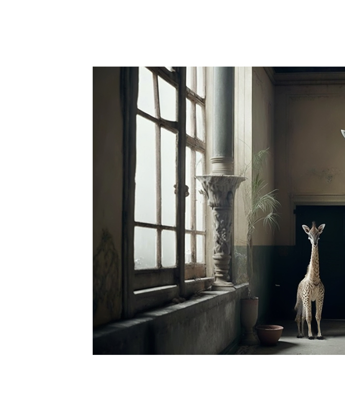 Ludovica-Lugli-Collage-Giraffe-sx